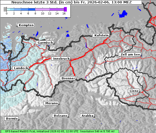 Neuschnee, 6. 2. 2026