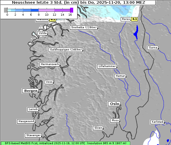 Neuschnee, 20. 11. 2025