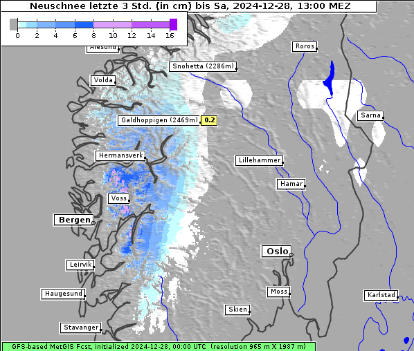 Neuschnee, 28. 12. 2024