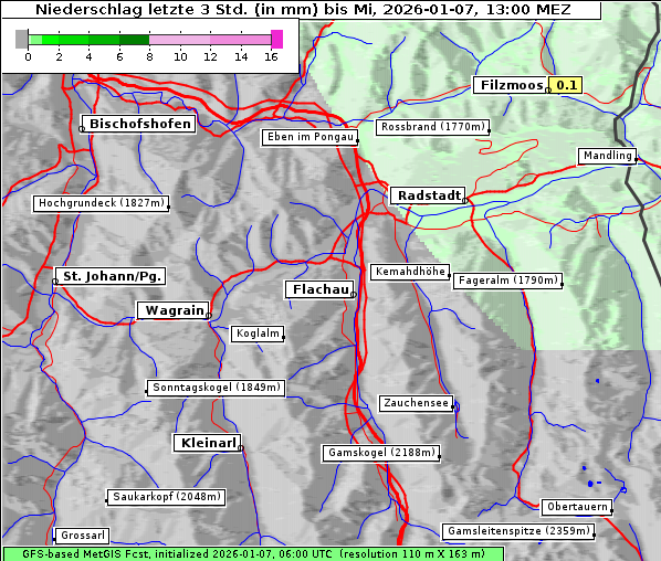Niederschlag, 7. 1. 2026