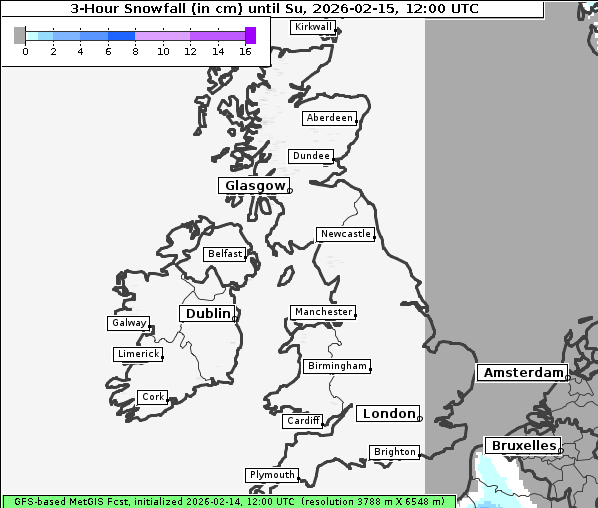 Neuschnee, 15. 2. 2026