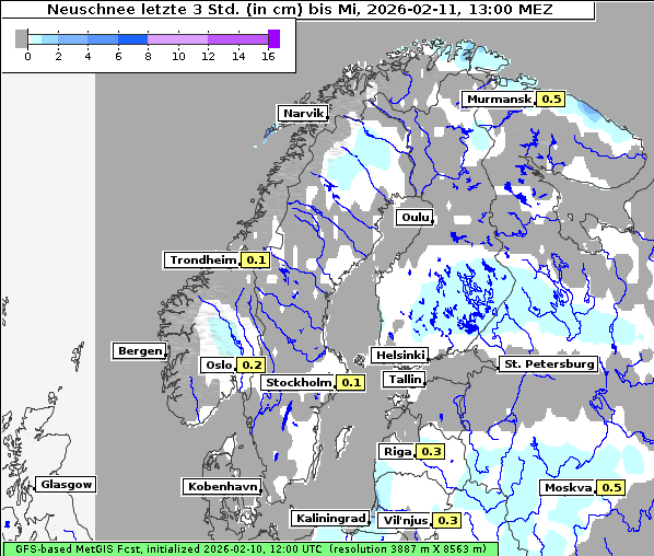 Neuschnee, 11. 2. 2026