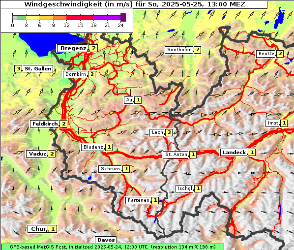 Wind, 25. 5. 2025