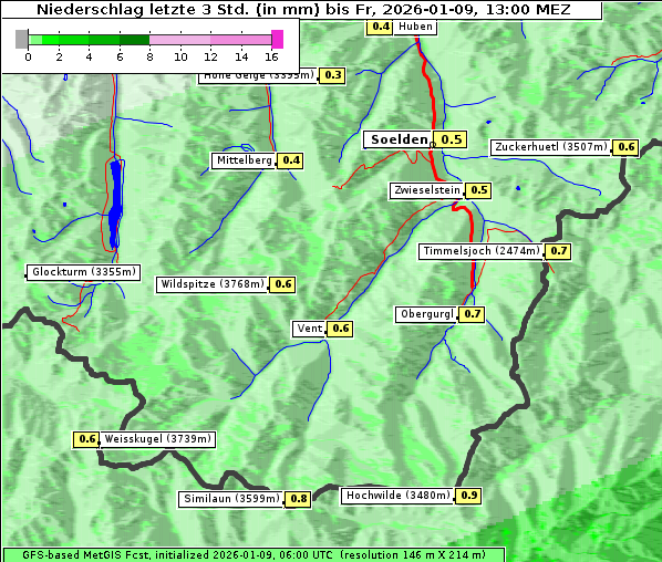 Niederschlag, 9. 1. 2026