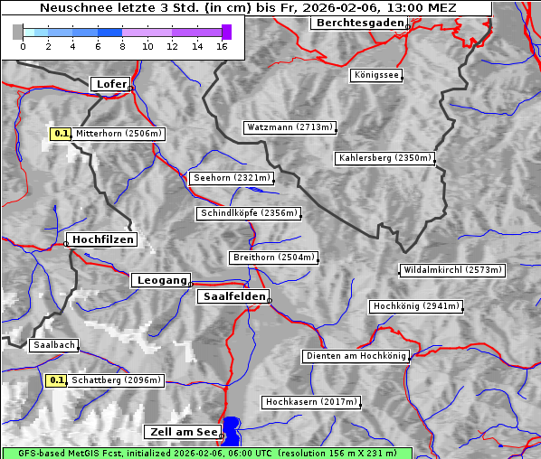 Neuschnee, 6. 2. 2026
