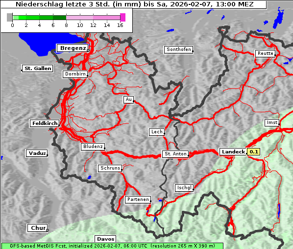 Niederschlag, 7. 2. 2026