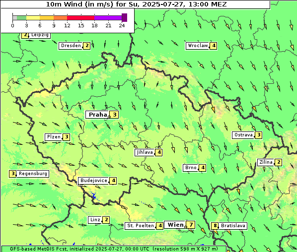 Wind, 27. 7. 2025