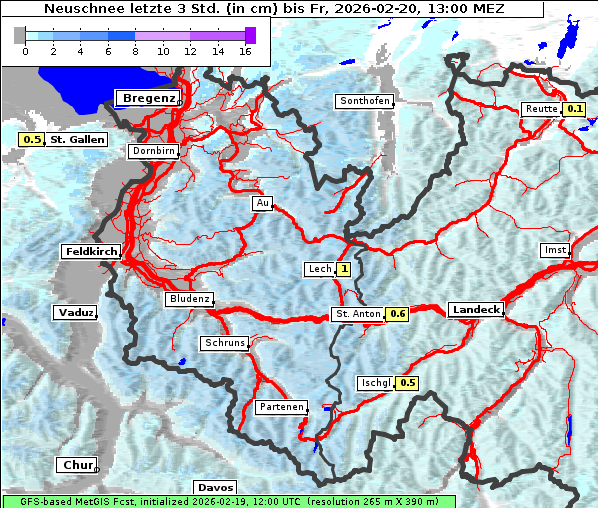 Neuschnee, 20. 2. 2026