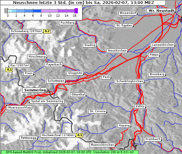 Neuschnee, 7. 2. 2026