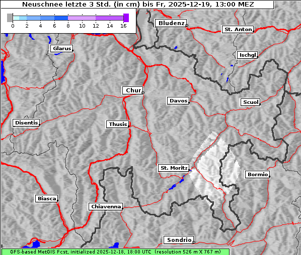 Neuschnee, 19. 12. 2025
