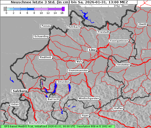 Neuschnee, 31. 1. 2026