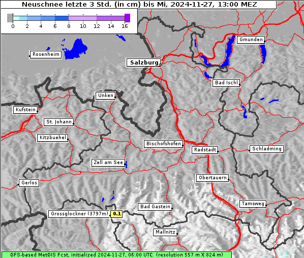 Neuschnee, 27. 11. 2024