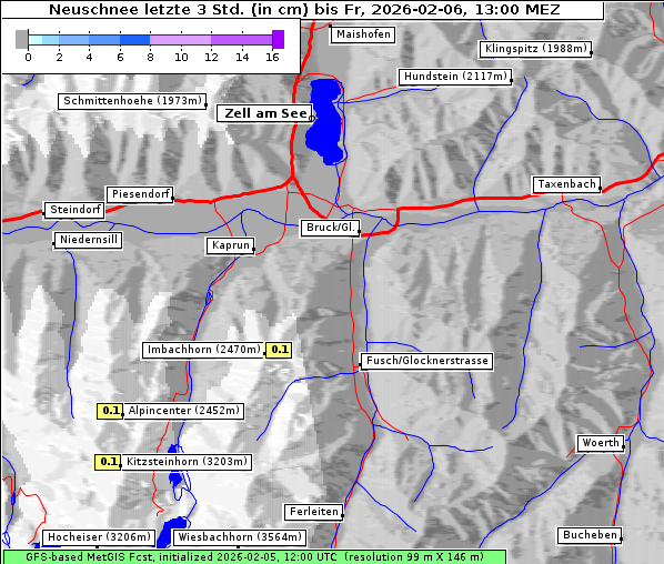 Neuschnee, 6. 2. 2026