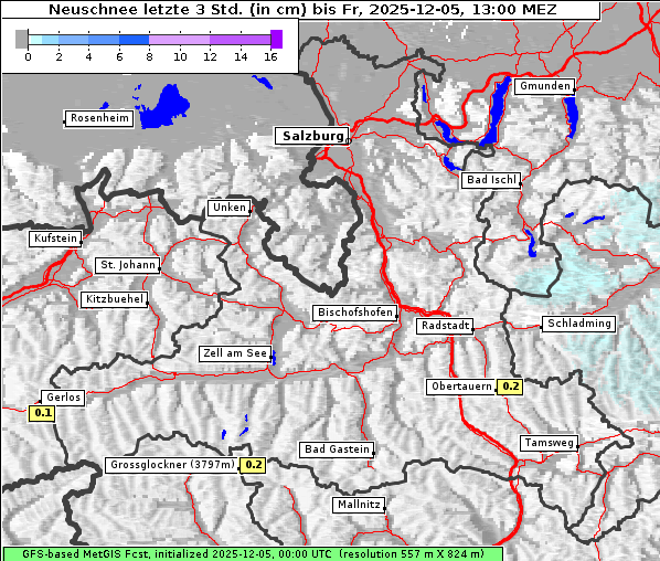 Neuschnee, 5. 12. 2025
