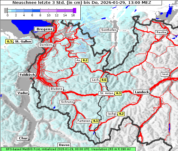 Neuschnee, 29. 1. 2026