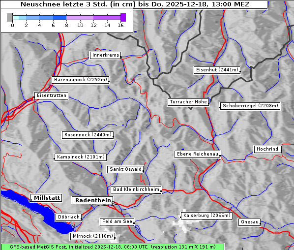 Neuschnee, 18. 12. 2025