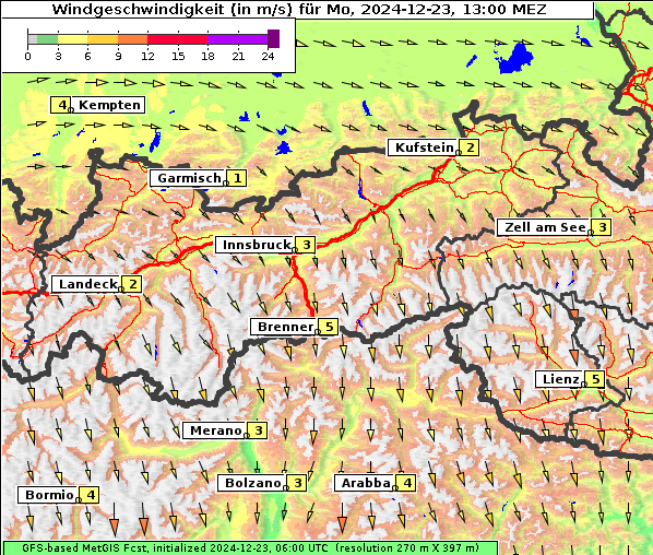 Wind, 23. 12. 2024
