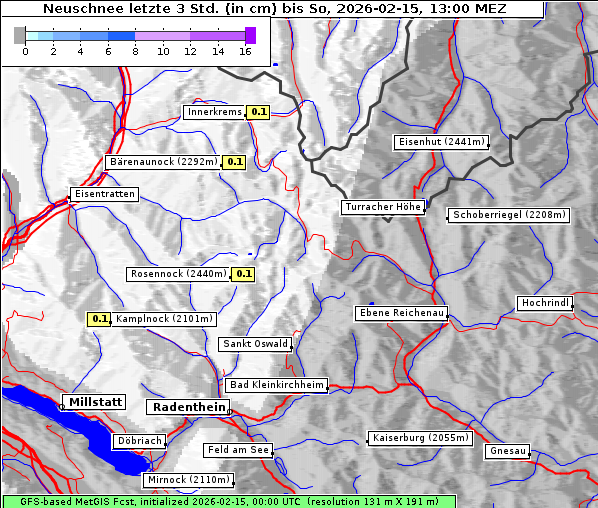Neuschnee, 15. 2. 2026
