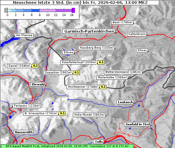 Neuschnee, 6. 2. 2026