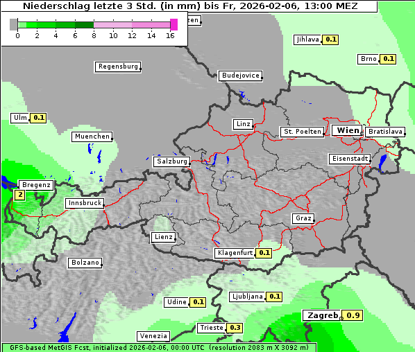Niederschlag, 6. 2. 2026