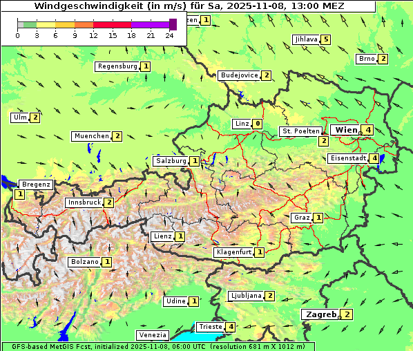 Wind, 8. 11. 2025