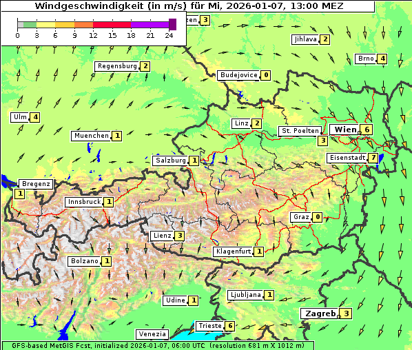Wind, 7. 1. 2026