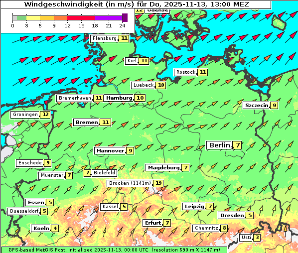 Wind, 13. 11. 2025