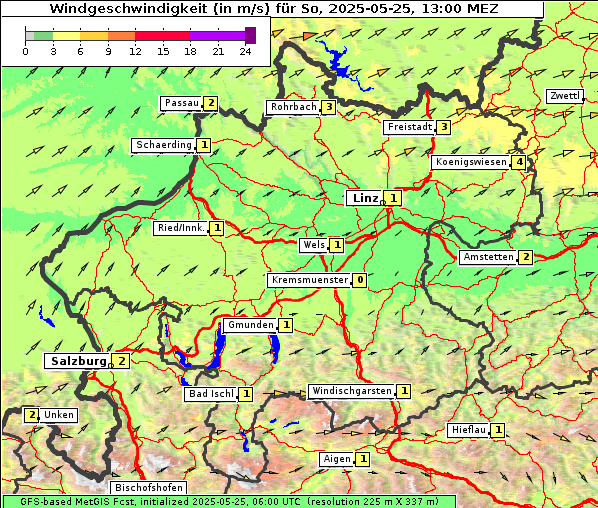 Wind, 25. 5. 2025