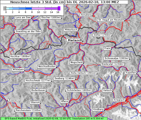 Neuschnee, 10. 2. 2026