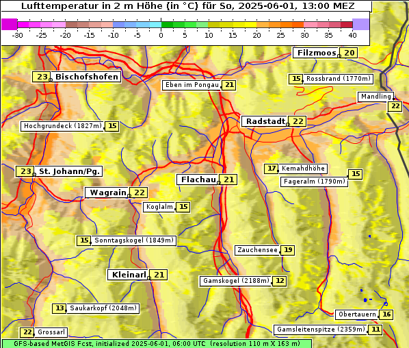 Temperatur, 1. 6. 2025