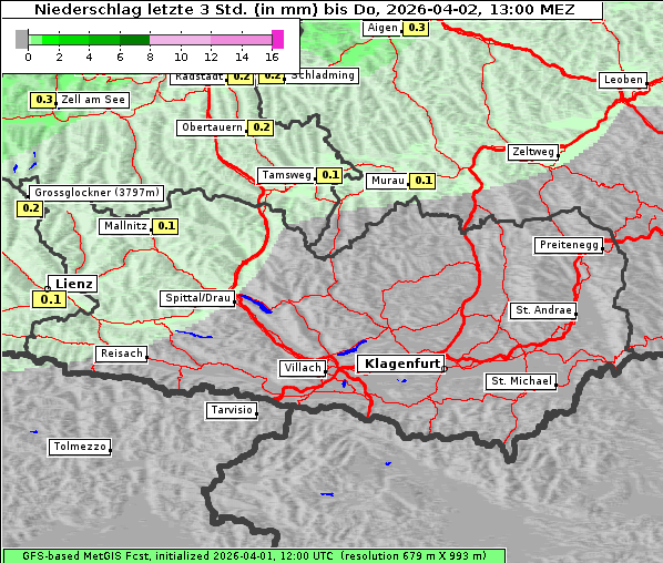 Niederschlag, 2. 4. 2026