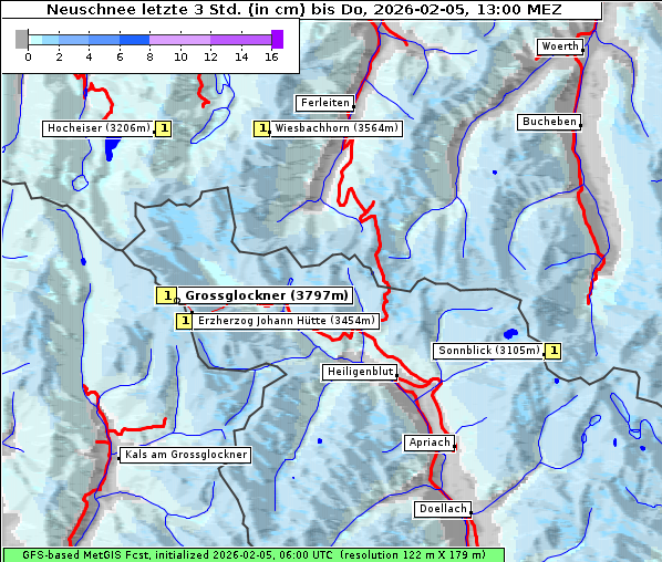 Neuschnee, 5. 2. 2026