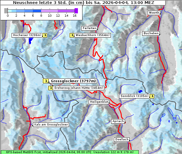 Neuschnee, 4. 4. 2026