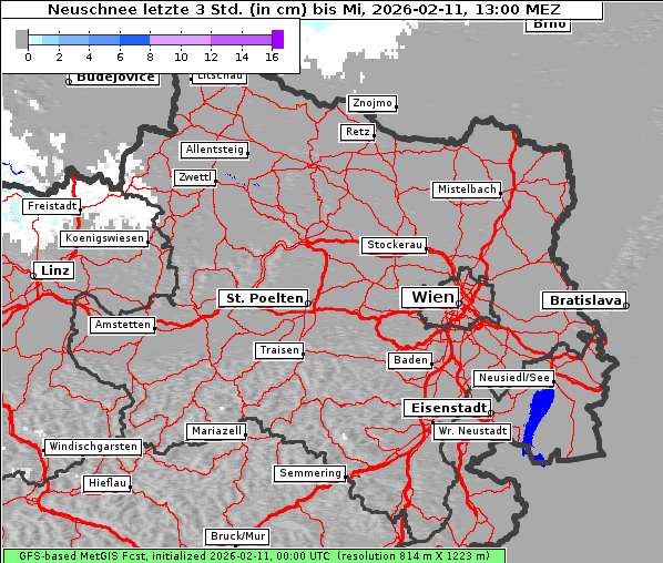 Neuschnee, 11. 2. 2026