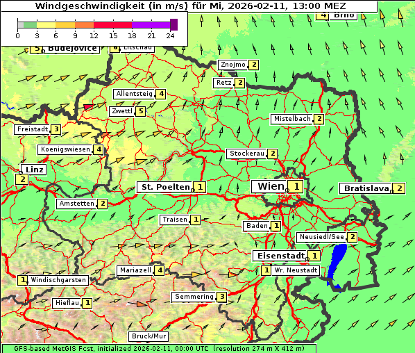 Wind, 11. 2. 2026