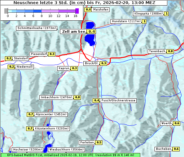 Neuschnee, 20. 2. 2026