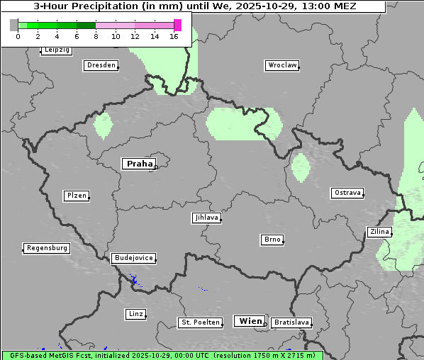 Niederschlag, 29. 10. 2025