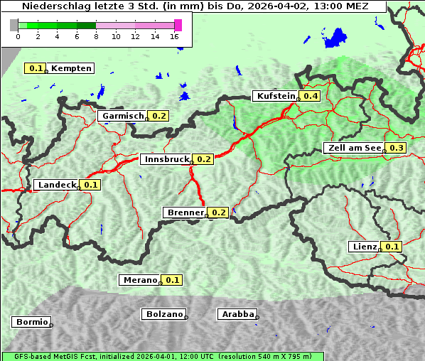 Niederschlag, 2. 4. 2026