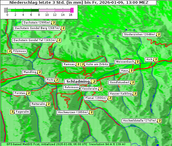 Niederschlag, 9. 1. 2026
