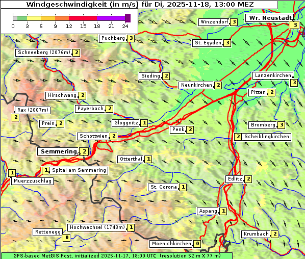 Wind, 18. 11. 2025