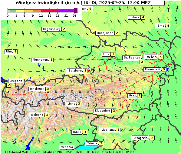 Wind, 25. 2. 2025