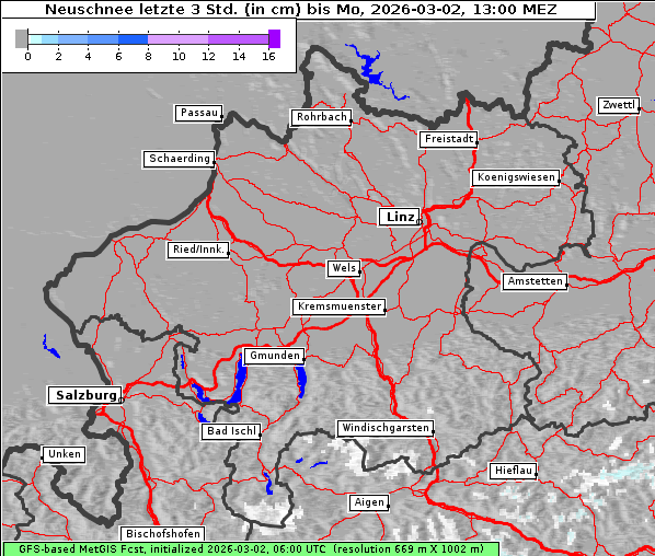 Neuschnee, 2. 3. 2026