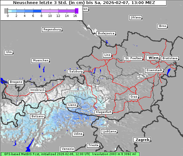 Neuschnee, 7. 2. 2026