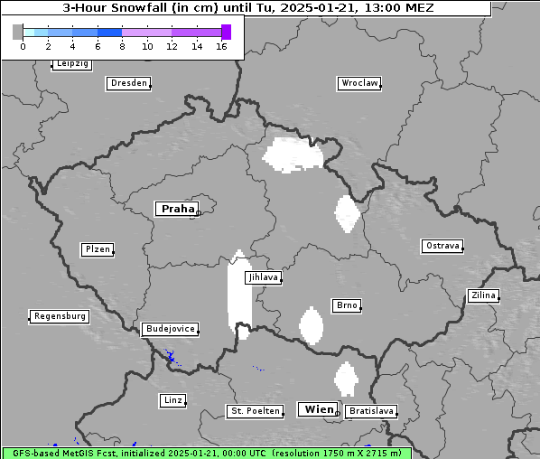 Neuschnee, 21. 1. 2025