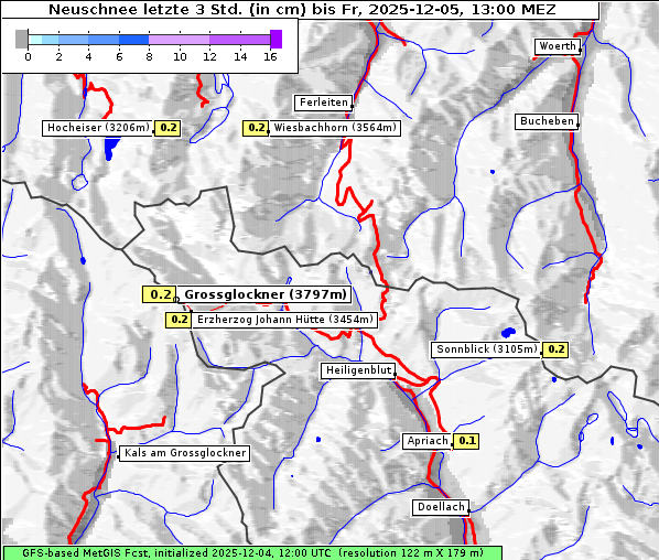 Neuschnee, 5. 12. 2025