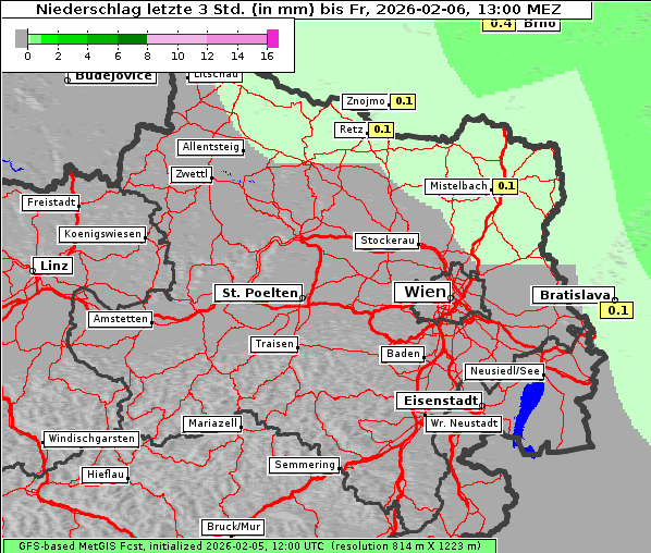 Niederschlag, 6. 2. 2026