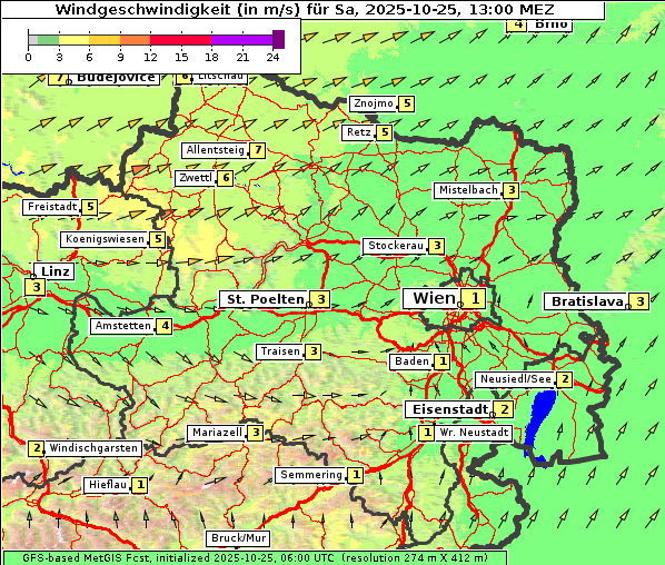 Wind, 25. 10. 2025