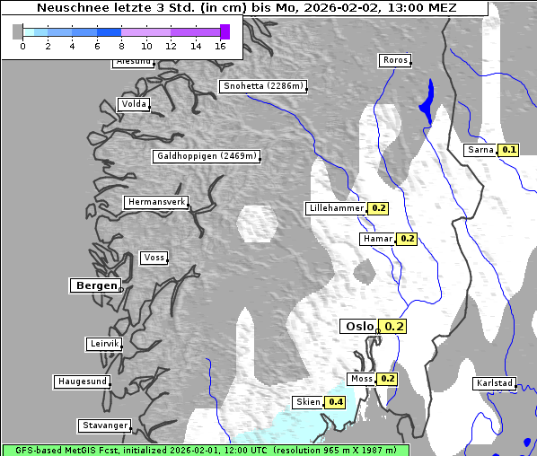 Neuschnee, 2. 2. 2026