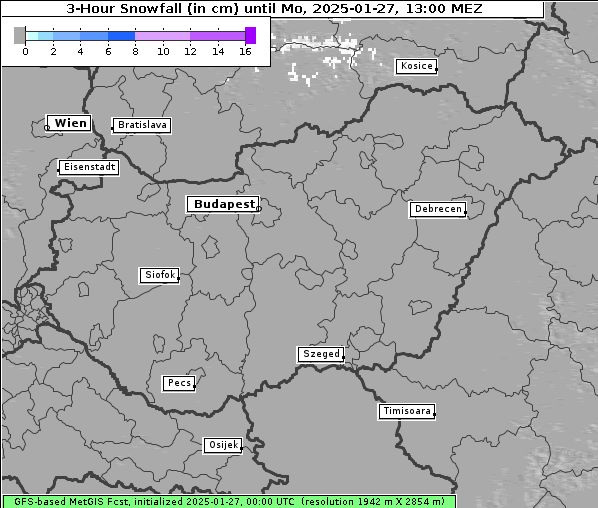 Neuschnee, 27. 1. 2025