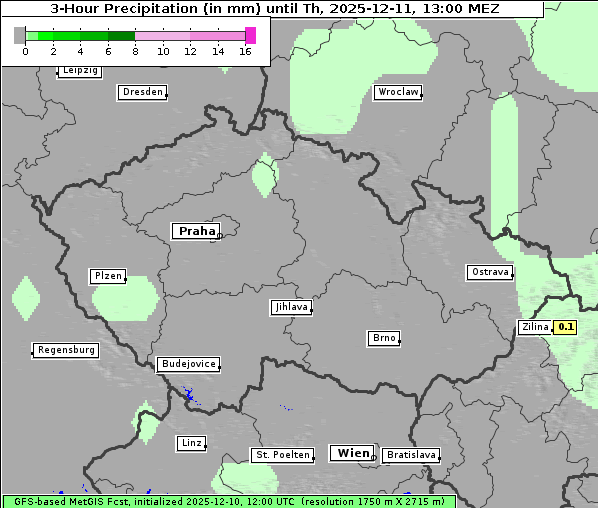 Niederschlag, 11. 12. 2025